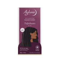 AYLUNA - БИО ВЕГАН БОЯ ЗА ДЪЛБОКО ЧЕРНА КОСА NO.110 – 100 г