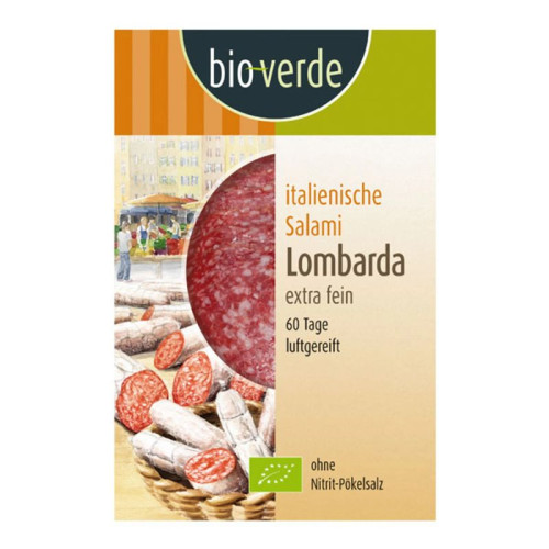 BIO VERDE - БИО САЛАМ ЛОМБАРДА ИТАЛИАНСКИ - 80 г