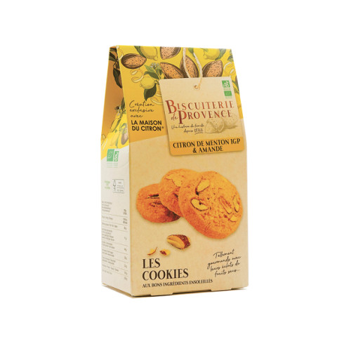BISCUITERIE DE PROVENCE - БИО БИСКВИТИ С ЛИМОН ОТ МЕНТОН - 120 г