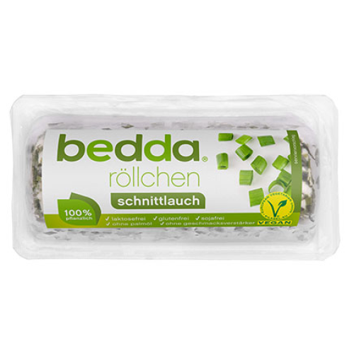 Bedda - Mини ролца крема сирене за мазане с див лук -100 г.