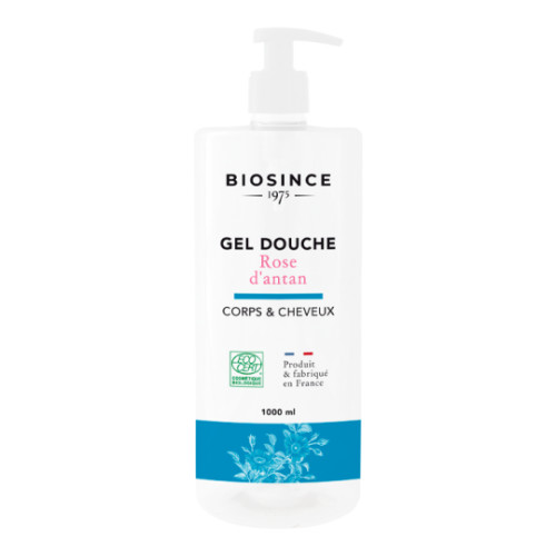 BIOSINCE 1975 - БИО ДУШ ГЕЛ ЗА ТЯЛО И КОСА С РОЗА - 1 л