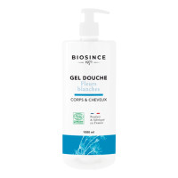 BIOSINCE 1975 - БИО ДУШ ГЕЛ ЗА КОСА И ТЯЛО С БЕЛИ ЦВЕТЯ - 1 л