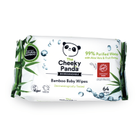 CHEEKY PANDA - ЕКО БЕБЕШКИ КЪРПИ БАМБУКОВИ БИОРАЗГРАДИМИ - 64 бр