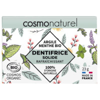 COSMO NATUREL - БИО ПАСТА ЗА ЗЪБИ ТВЪРДА ОСВЕЖАВАЩА С МЕНТА ZERO WASTE - 23 г