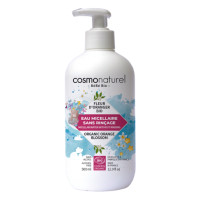 COSMO NATUREL - БИО БЕБЕ МИЦЕЛАРНА ВОДА С ЦВЯТ ОТ ПОРТОКАЛ - 500 мл