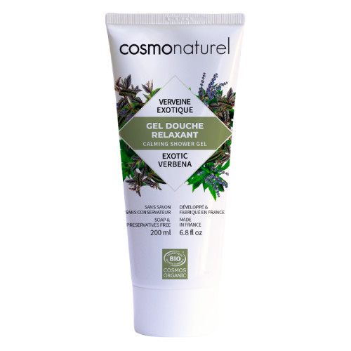 COSMO NATUREL - БИО ДУШ ГЕЛ С УСПОКОЯВАЩ ЕФЕКТ С ВЕРБЕНА - 200 мл