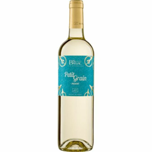 DOMAINE BASSAC - БИО ВИНО БЯЛО MUSCAT PETIT GRAIN 2020 - 750 мл