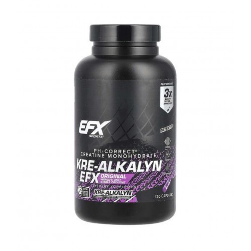 КРЕ-АЛКАЛИН от EFX Sports - 120 капсули