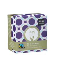 FAIR SQUARED - БИО САПУН ЗА ТЯЛО ЗА ВСИЧКИ ВИДОВЕ КОЖА С МАСЛИНИ - 2 х 80 г