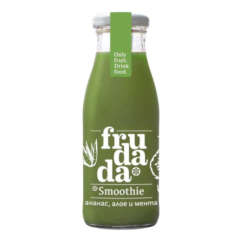 FRUDADA - СМУТИ АНАНАС, АЛОЕ И МЕНТА – 250 мл