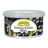 GRANOVITA - ВЕГАН ПАСТЕТ ОТ МАСЛИНИ ЧЕРНИ И ЗЕЛЕНИ БЕЗ ГЛУТЕН - 125 г