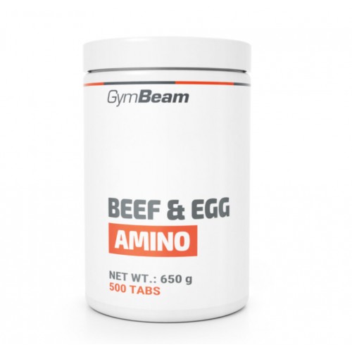 ТЕЛЕШКИ И ЯЙЧНИ АМИНОКИСЕЛИНИ ОТ GYM BEAM - 500 таблетки