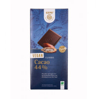 GEPA - БИО ВЕГАН ШОКОЛАД С КАКАО (CACAO 44%) - 100 г