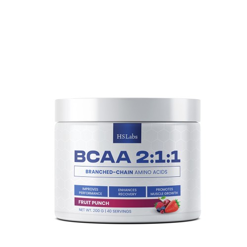 HS LABS - АМИНОКИСЕЛИНИ BCAA 2:1:1 - 200 g