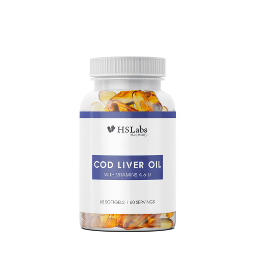 HS LABS - МАСЛО ОТ ЧЕРЕН ДРОБ НА ТРЕСКА - 60 дражета