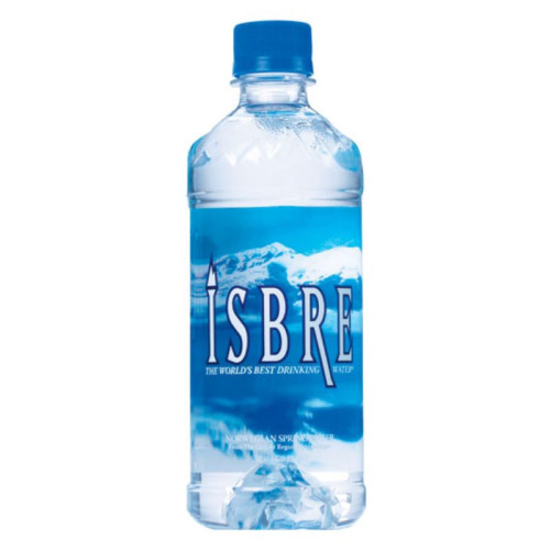 ISBRE - НАТУРАЛНА МИНЕРАЛНА ВОДА ОТ ГЛЕТЧЕР - 1 л