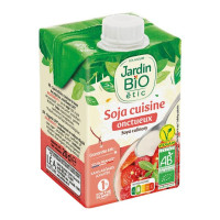 JARDIN BIO - БИО ВЕГАН СМЕТАНА ЗА ГОТВЕНЕ СОЕВА БЕЗ ГЛУТЕН - 200 мл