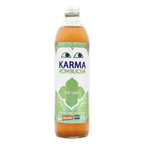 KARMA - БИО КОМБУЧА СЪС ЗЕЛЕН ЧАЙ - 500 мл