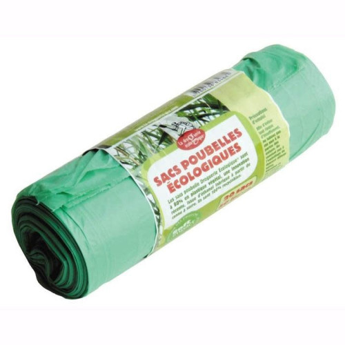LA DROGUERIE ECOLOGIQUE - ЕКО ТОРБИ ЗА БОКЛУК 50 л - 20 бр