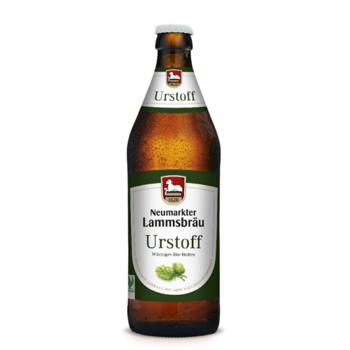 LAMMSBRAEU - БИО БИРА Urstoff (ДОЛНО ФЕРМЕНТИРАЛА) - 500 мл