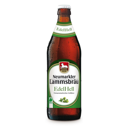 LAMMSBRAEU - БИО БИРА EdelHell (ДОЛНО ФЕРМЕНТИРАЛА МАЛЦОВА) - 500 ml