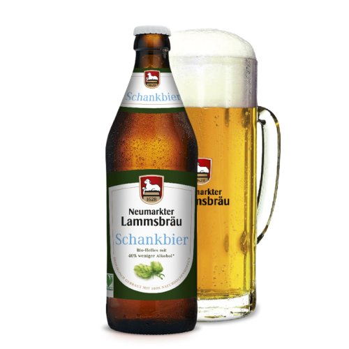 LAMMSBRAEU - БИО БИРА Schankbier (НИСКОАЛКОХОЛНА) - 500 мл