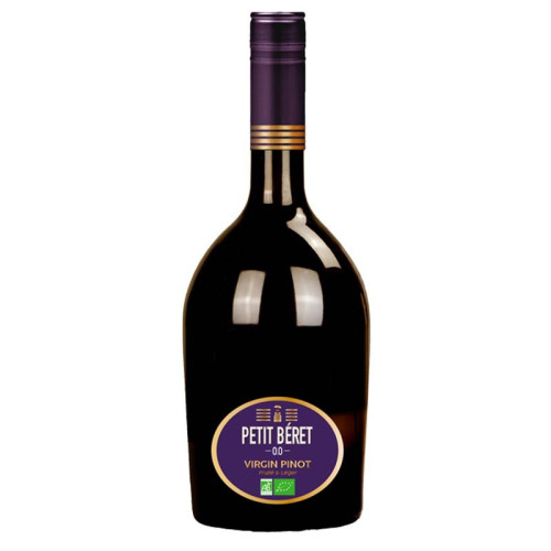 LE PETIT BERET - БИО ВЕГАН ВИНО БЕЗ АЛКОХОЛ ЧЕРВЕНО VIRGIN ПИНО НОАР - 750 ml