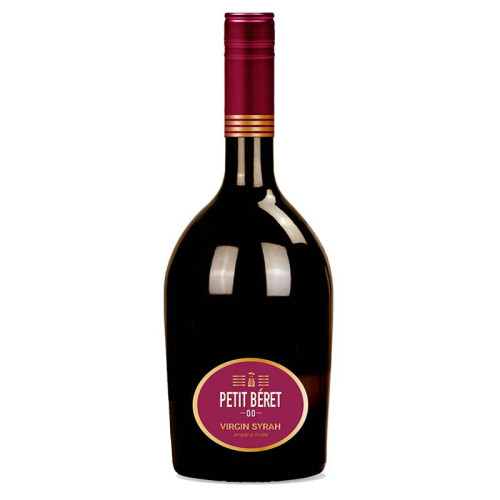 LE PETIT BERET - ВЕГАН ВИНО БЕЗ АЛКОХОЛ ЧЕРВЕНО VIRGIN СИРА ГРЕНАШ - 750 ml