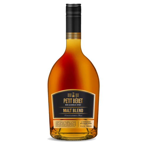 LE PETIT BERET - БИО ВЕГАН УИСКИ БЕЗ АЛКОХОЛ МАЛЦОВ БЛЕНД SMOKEY - 750 ml