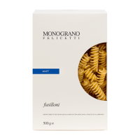 MONOGRANO - БИО ПАСТА ФУСИЛОНИ ОТ ПШЕНИЧЕН ГРИС - 500 г