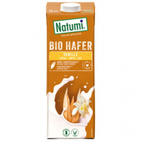 NATUMI - БИО ВЕГАН ОВЕСЕНА НАПИТКА ВАНИЛИЯ БЕЗ ДОБАВЕНА ЗАХАР - 1 л