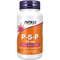 NOW - P-5-P Vegetarian ВИТАМИН Б-6 50 мг - 90 Veg Capsules