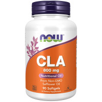 NOW - CLA 800 мг - 90 Дражета
