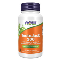 NOW - ХРАНИТЕЛНА ДОБАВКА ЗА ПОКАЧВАНЕ НА ТЕСТОСТЕРОНА Testo JACK 300 - 60 Капсули