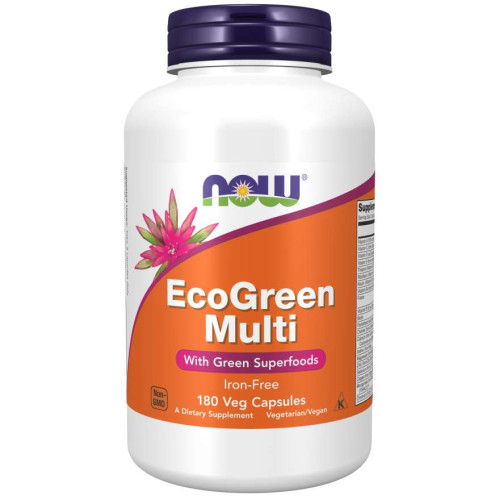 NOW - МУЛТИВИТАМИНИ EcoGreen Multi - 180 капсули