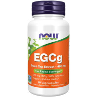 NOW - ЕКСТРАКТ ОТ ЗЕЛЕН ЧАЙ - EGCG 400 мг - 90 Капсули