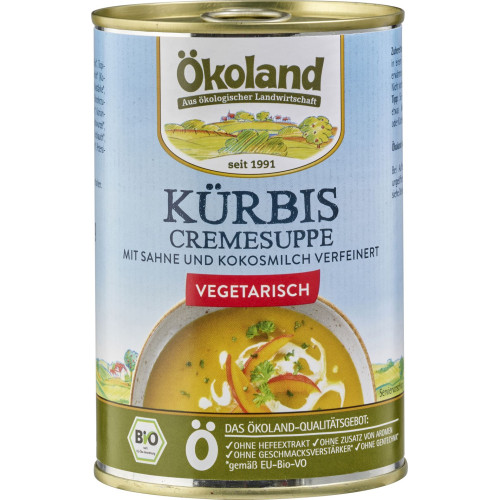 OEKOLAND - БИО КРЕМ СУПА ТИКВЕНА - 400 г