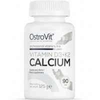 VITAMIN D3 + K2 + CALCIUM от Ostrovit – 90 таблетки