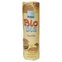 PURAL - БИО БИСКВИТИ С КРЕМ ВАНИЛИЯ - 300 г