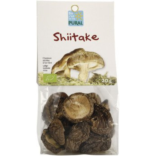 PURAL - БИО ГЪБИ ШИЙТАКЕ СУШЕНИ - 20 г