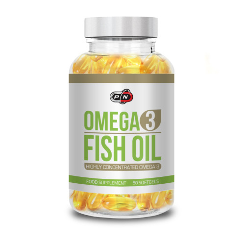 Pure Nutrition - ОМЕГА 3 РИБЕНО МАСЛО 500 EPA / 250 DHA - 50 Дражета