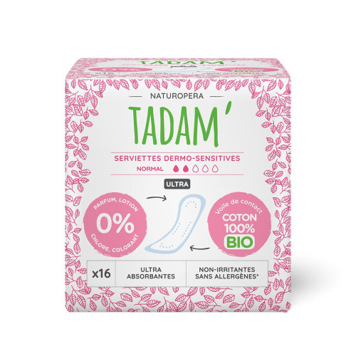 TADAM - БИО ДАМСКИ ПРЕВРЪЗКИ ULTRA NORMAL - 16 бр