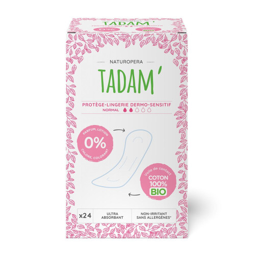 TADAM - БИО ДАМСКИ ПРЕВРЪЗКИ ЕЖЕДНЕВНИ NORMAL - 24 бр
