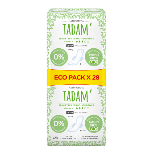 TADAM - БИО ДАМСКИ ПРЕВРЪЗКИ ULTRA NORMAL+ - 28 бр