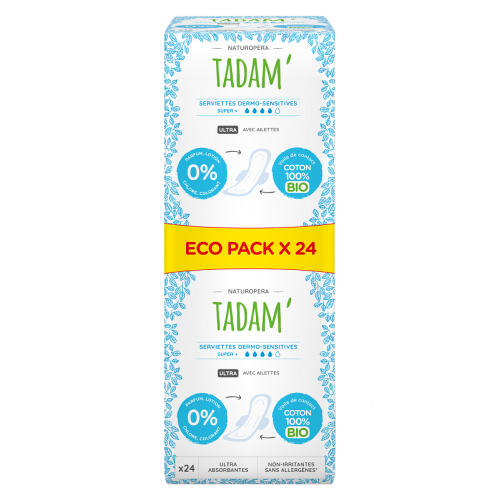 TADAM - БИО ДАМСКИ ПРЕВРЪЗКИ ULTRA SUPER+ - 24 бр