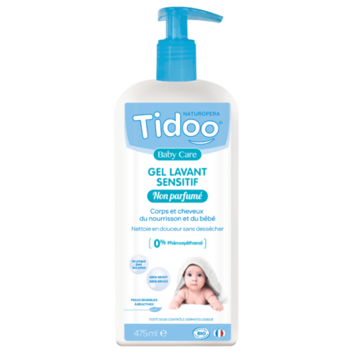 TIDOO - ПОЧИСТВАЩ ГЕЛ ЗА ЧУВСТВИТЕЛНА КОЖА - 475 мл