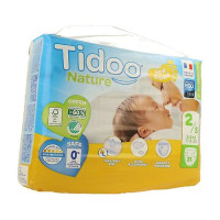 TIDOO - ЕКО БЕБЕШКИ ПЕЛЕНИ НОВОРОДЕНО РАЗМЕР 2 (3-6 кг) - 31 бр