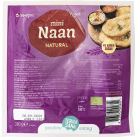 TERRA SANA - БИО ИНДИЙСКИ ХЛЯБ "NAAN" МИНИ НАТУРАЛЕН - 280 г