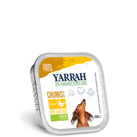 YARRAH - БИО КУЧЕШКА ХРАНА ХАПКИ ПИЛЕШКО БЕЗ ЗЪРНО - 150 г