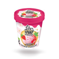 LILY O HANNA'S - БИО СЛАДОЛЕД - HAPPY STRAWBERRY & CHEESECAKE - 465 ml